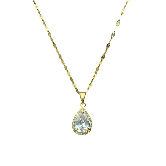 Stainless Steel Pendant Necklace for Women