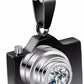 Stainless Steel Camera Pendant and Choker Necklace