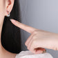 Stud Earrings with Cubic Zircon
